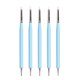 thumbnail image 3 of Eigraketly Bolígrafos de arcilla de silicona, bolígrafos para esculpir, herramientas de escultura portátiles antideslizantes, 5 uds. Kits y herramientas para tallar azul, 3 of 6