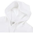 thumbnail image 3 of Amazhiyu Women's Cropped Hoodies Long Sleeves Fleece Crop Top Sweatshirt with Hooded, 3 of 5