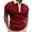 Red, variant on Vedolay Men's T Shirts for Mens Muscle T Shirts Waffle Stretch Short Sleeve Polo Shirt Casual Slim Fit Workout Tee,Gray M