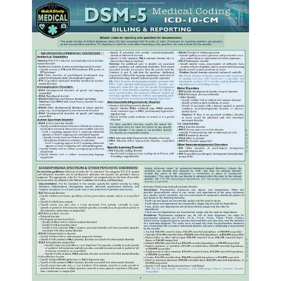 Dsm 5 Codage Médical: un Outil de Référence pour l'Étude Rapide