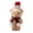 red green scarf A, variant on Almencla Bear Ornament Figure Toy Snuggling Cartoon Huggable Christmas Tree Decor Christmas Bear for Boys Girls Kids red white scarf A