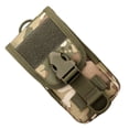 thumbnail image 4 of Pochette de Téléphone Sacs à Gadgets Support de Téléphone Intelligent Universel Réglable Accessoire de Camping Extérieur Équipement Léger CP Camouflage, 4 of 7