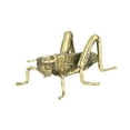 thumbnail image 4 of Grillo Figura Artesanal para Escritorio en Latón Estatua Animal Decorativa Adorno de Buena Suerte y Pieza Feng Shui Nostálgica Adecuada para Oficina Regalo Decoración Doméstica B, 4 of 7