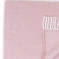 thumbnail image 5 of Pink and White Dreamy Soft Herringbone Throw Blanket, 5 of 5