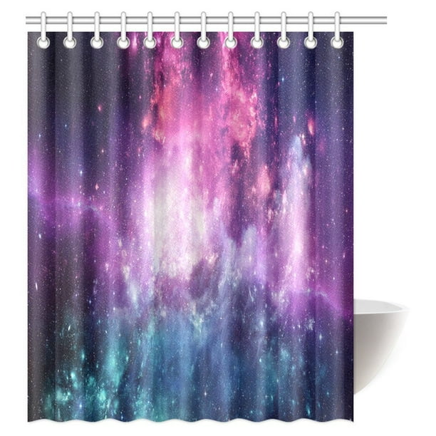 Download MYPOP Nebula Shower Curtain Outer Space Infinity Galaxy ...