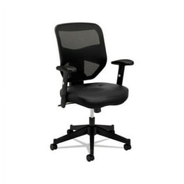 Hon Hvl220 Mid back Task Chair Supports Up To 250 Lbs. Black Seat black Back Black Base Walmart
