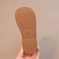 thumbnail image 3 of Gubotare Toddler Girl Sandals Baby Girls Summer Sandals with Flower Soft Toddler First Walker Dress Shoes (Beige,11.5), 3 of 5