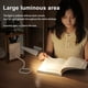 thumbnail image 3 of Lámpara LED de escritorio plegable para niños, luces nocturnas para libros, protección ocular, recargable por USB, 3 colores, regulable, lectura de estudio, 3 of 4