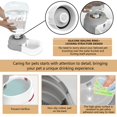 thumbnail image 4 of Dispensador automático de cuencos de agua para perros Staltwo con capacidad de 6 litros, 4 of 6
