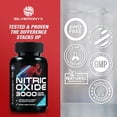 thumbnail image 4 of Extra Strength Nitric Oxide Booster - 3X Strength L-Arginine AKG & Citrulline Malate - Men & Women Premium Pre Workout Nitric Booster - Natural Energy & Muscle Support, Bottled in USA - 60 Capsules, 4 of 9