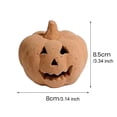 thumbnail image 3 of Injueey Fogatas de Halloween seguras y reutilizables para decoraciones de interior y exterior llama de calabaza esqueleto 8cm Type3 NO3, 3 of 6