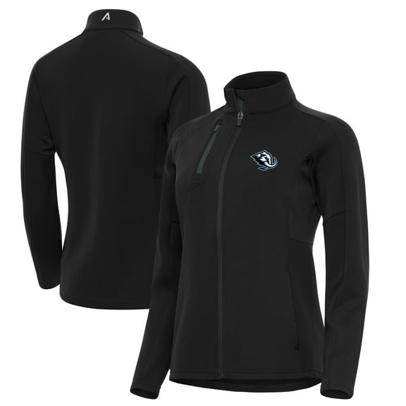 Women's Antigua Black Utah Mammoth Generation Full-Zip Jacket