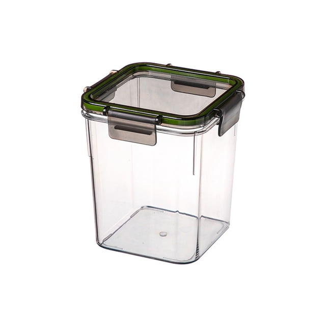 Contenedores de Almacenamiento de Alimentos Tarro Sellado para Granos, Varios Granos, Tarro de Almacenamiento de Cocina, Tarro de Plástico Transparente de Grado Alimentario Contenedores de Almacenamie