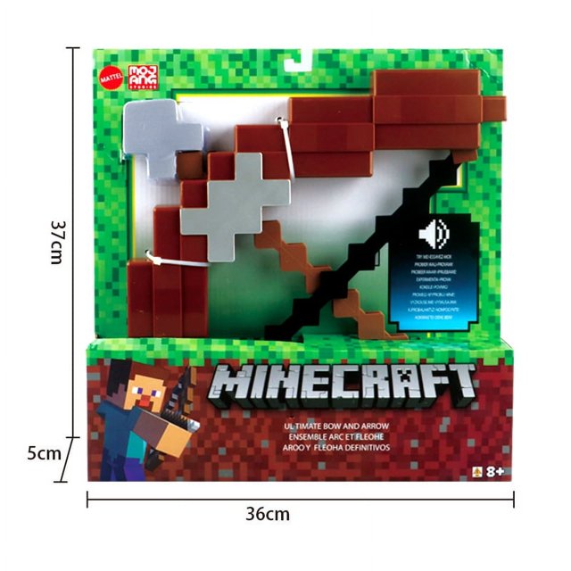 Minecraft Toy Launch Brown Toy Purple Enchantment Toy-