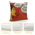 thumbnail image 4 of Creowell Inspirational Grounding Technique All Feelings are Okay Reversible Throw Pillow Covers,Home Mental Health Therapist Office Decorative Cushion,Gift for Teen Girls Kids  White, 4 of 5