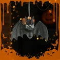 thumbnail image 4 of Uutvmp Halloween Hanging Resin Bat, Halloween Decoration Small Horror Hanging Ornaments, Outdoor Bat Decor for Front Yard Patio Lawn Garden Party Decor, 4 of 5