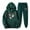Green, variant on Valentine's Day Womens Sets 2 Piece Outfits Women's Valentine's Day Print Fall/Winter Hoodie Sweatpants Long Sleeve Hoodie Set Suits Green L