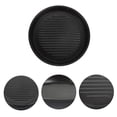 thumbnail image 4 of KAKOWELY Non-stick Grill Pan Outdoor Barbecue Pan Aluminum Steak Pan Camping Grill Pan,8.46X"X8.46"X0.98", 4 of 5