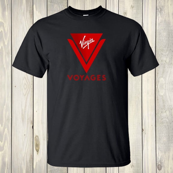 Virgin Voyages Logo Men Funny T-Shirt Size S-5XL