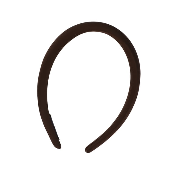 Vocoste 1 Pc Classic Elegant Sponge Headband for Women for Girls 5.31"x0.59" Deep Brown