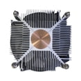 thumbnail image 1 of Radiador de CPU 1155, ventilador ultrasilencioso con base de cobre para escritorio, control de temperatura 1200, placa base i3i5i7i9i10 1150, 1 of 3