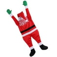 thumbnail image 2 of Navidad Santa Suit Gutter Hanging Santa Claus Creative Party Decoration para la pared del coche de la yarda, 2 of 7