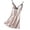 Pink, variant on Women's Lingerie Sleepwear V-neck Chemise Full Slip Nightshirt Cami Sleepdress Summer Mini Dress Flowy Swing Solid Color Spaghetti Strap Short Nightgown for Women