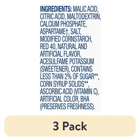 (3 pack) Kool-Aid Zero Sugar Tropical Punch Drink Mix On-the-Go Packets 6 Sticks 0.37 oz