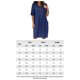 thumbnail image 2 of Vestido Lino Algodón Vestidos casuales con bolsillo Vestido bohemio de playa Vestidos de gran tamaño (Azul marino XL) Ygjytge para Mujer Azul marino T S, 2 of 8