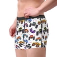 thumbnail image 5 of Cauagu Cartoon Monster Trucks1 Print Boxer Briefs for Men,Comfortable Breathable Men's Underwear Moisture Wicking Underpants -XX-Large, 5 of 8