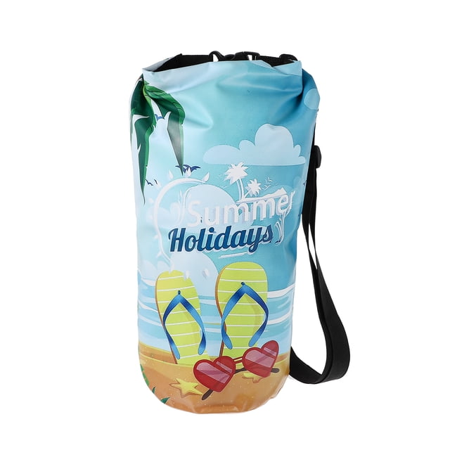 Bolsa impermeable tipo cubo de 10 l para actividades al aire libre, para el hombro, para la deriva
