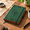 Dark Green-A5-Dotted Notebook, variant on Dark Green A5-Blank Notebook 320 Numbered Pages 100 GSM Faux Leather Hardcover