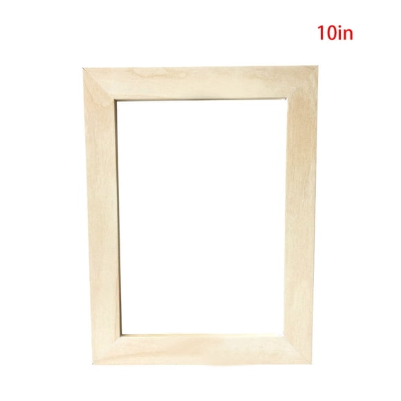 Maoww Wooden Wall Picture Frame Living Room Bedroom Hallway Scene Photo Family Photograph Storage Frame 10 Inch