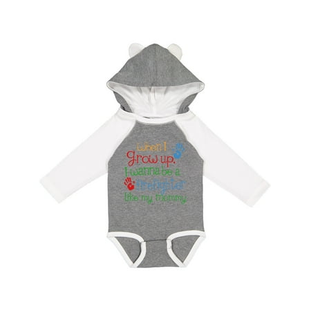 

Inktastic Firefighter Like Mommy Gift Baby Boy or Baby Girl Long Sleeve Bodysuit