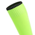 thumbnail image 4 of Annhoo Kids Ribbed Striped Socks Basic Hiking Cycling Knee High Color Block Socks Breathable Gym Sock, 4 of 5
