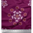 thumbnail image 1 of Soimoi Cotton Voile Fabric Floral & Mandala Decorative Print Fabric by the Yard 56 Inch Wide, 1 of 1