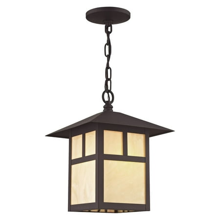 Livex Lighting Montclair Mission Outdoor Chain Hang in Bronze