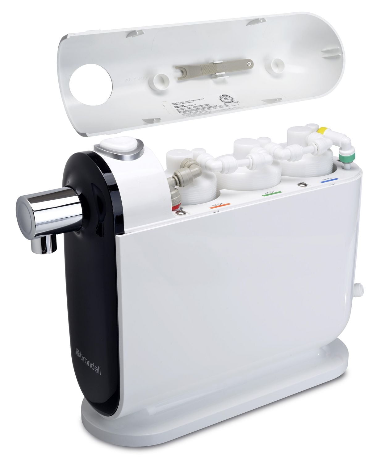 Système de filtration d'eau H2O+ Cypress de Brondell de comptoir