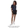 thumbnail image 3 of Blippi Respect the Hustle Women's Loose T-Shirt, Navy, Large, 3 of 4