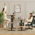 thumbnail image 5 of Homall Electric Standing Desk, 40”x24” Height Adjustable Desk with Memory Preset and Phone Stand,Brown, 5 of 7