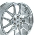 thumbnail image 5 of OE Wheels CA12 20 Inch Rims Fit SRX Style 6x120 20x8 Polished - Hollander 4709 (Set of 4), 5 of 5