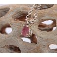 thumbnail image 3 of Natural Pink Pear Tourmaline Sterling Silver Necklace NT403, 3 of 9