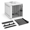 6U/10In/White, variant on 12u 10 Inch Rack Wall Mount Network Cabinet Set 12.3w X 13d 22.3h- Load Capacity 110lbs(50 Kg) Black 10" Housing Server