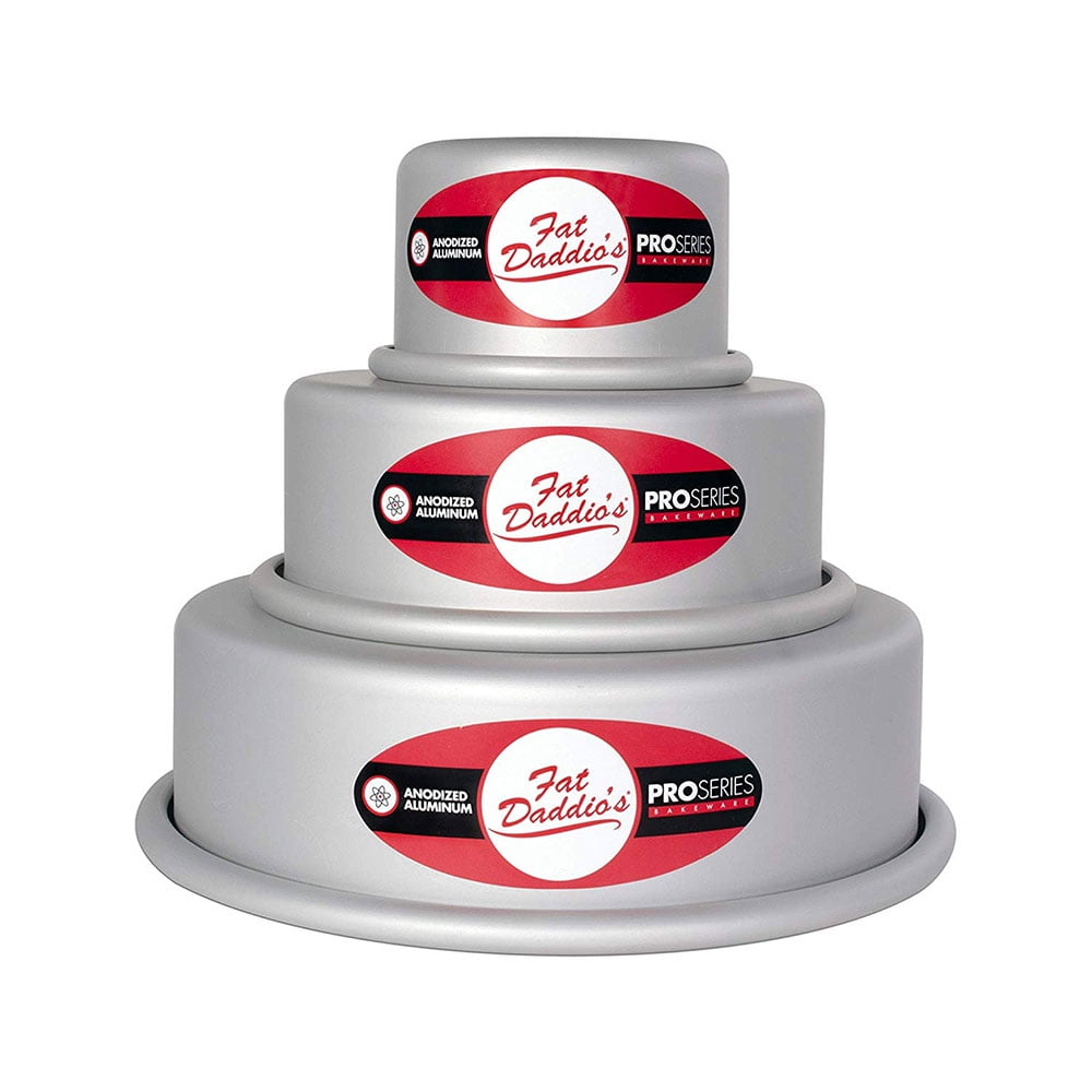 Fat Daddio's Celebration 3Piece Round Cake Pan Set Walmart Canada