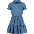 thumbnail image 1 of Mameluco Tommy Hilfiger de mezclilla elástica para niña Highline Wash 8-10, 1 of 3