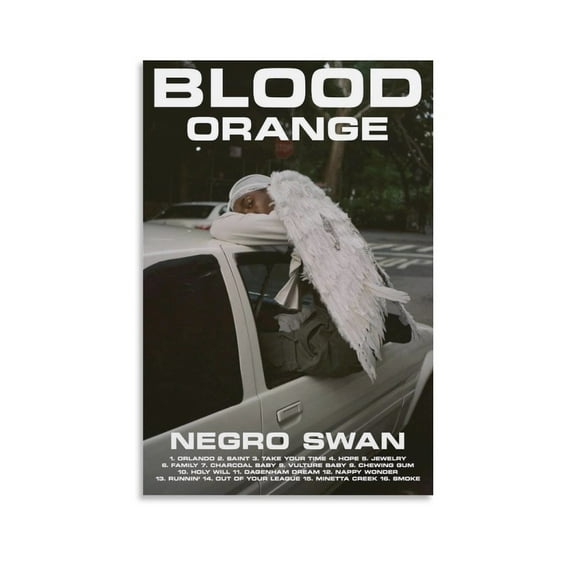 Blood Orange Poster (1) Artworks Canvas Poster Room Aesthetic Wall Art Prints Home Modern Decor Gifts 16x24inch(40x60cm)