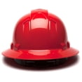 thumbnail image 1 of Abs Safety Helmet Construction Site Helmet Engineering Construction V-Type red, 1 of 9