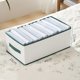 thumbnail image 2 of Boxes Storage Boxes Sock Space-saving Sturdy Accessory Underwear Baby Item Bra Closet Organizer Box Dark Green, 2 of 10
