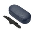 thumbnail image 1 of Uxcell Hard Shell Eyeglasses Case, 1 Pack PU Leather Large Glasses Case Protective Sunglasses Organizer, Dark Blue, 1 of 7