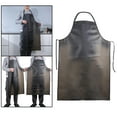 thumbnail image 3 of Water Apron, Oil acids Base Resistant Lightweight Adjustable Work Apron for Dishwashing Dog Grooming Fish Cleaning Kitchen Butcher 100x65cm, 3 of 8